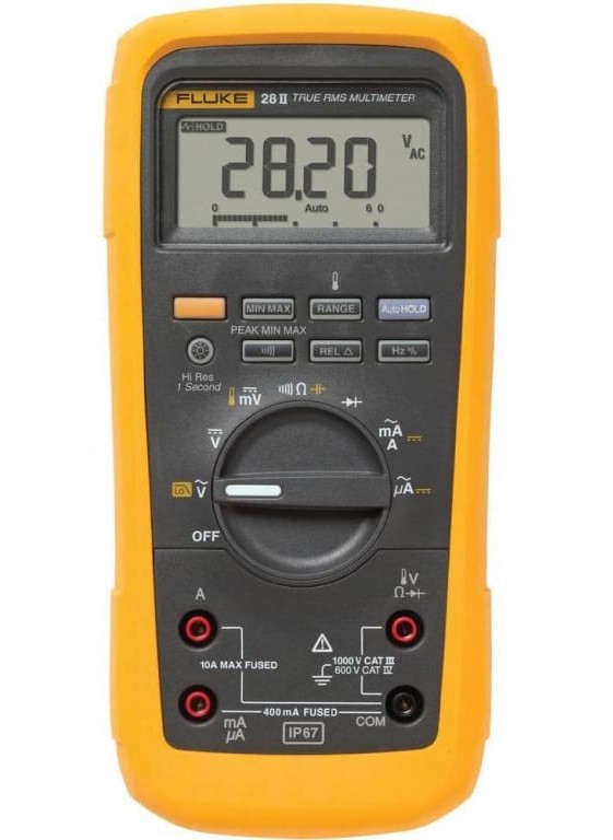 Fluke 28-II Rugged IP 67 Industrial Multimeter